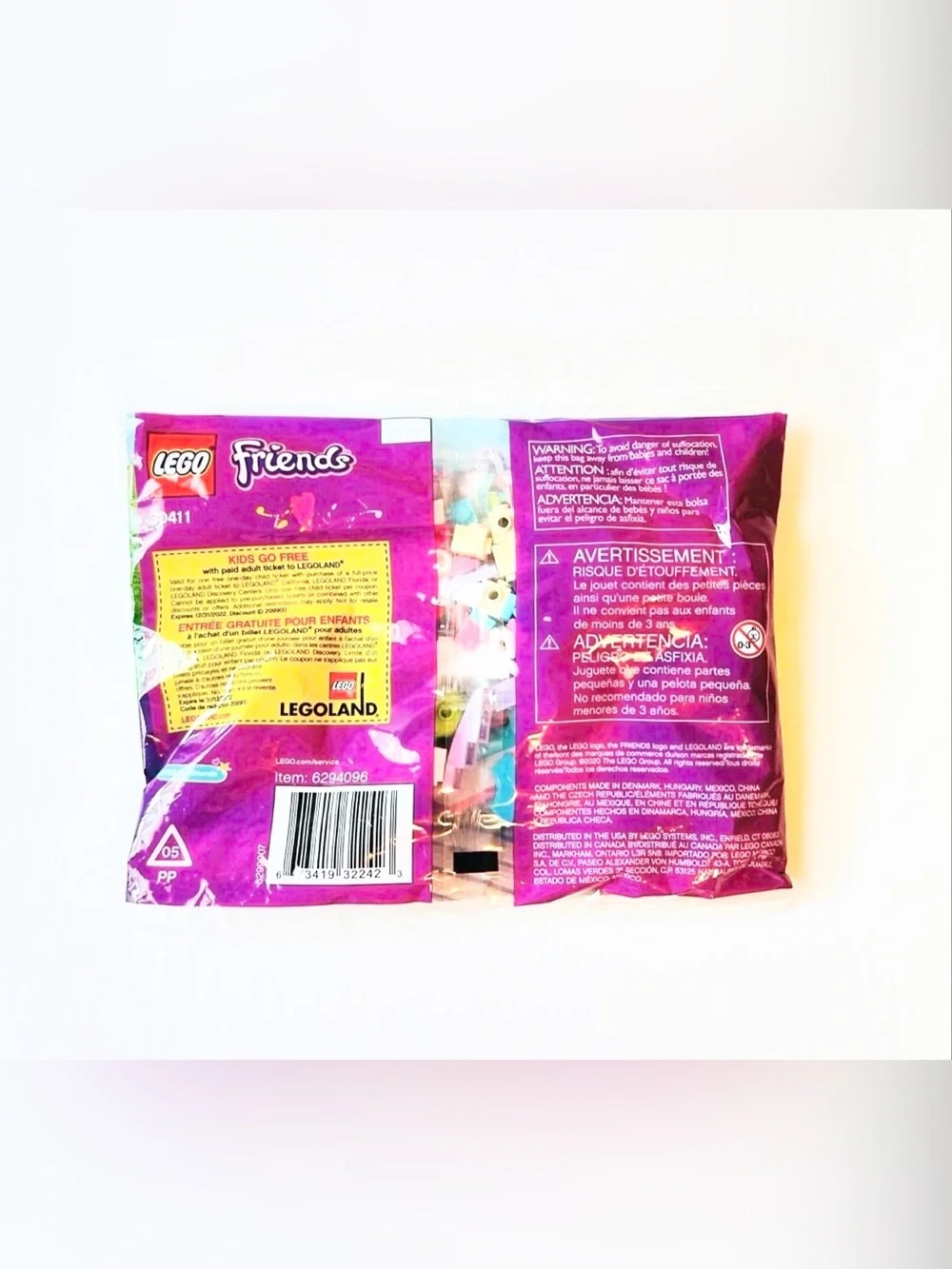 LEGO Friends Chocolate Box & Flower 30411 Polybag (Retired)